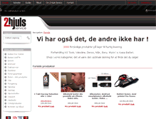 Tablet Screenshot of 2hs.dk